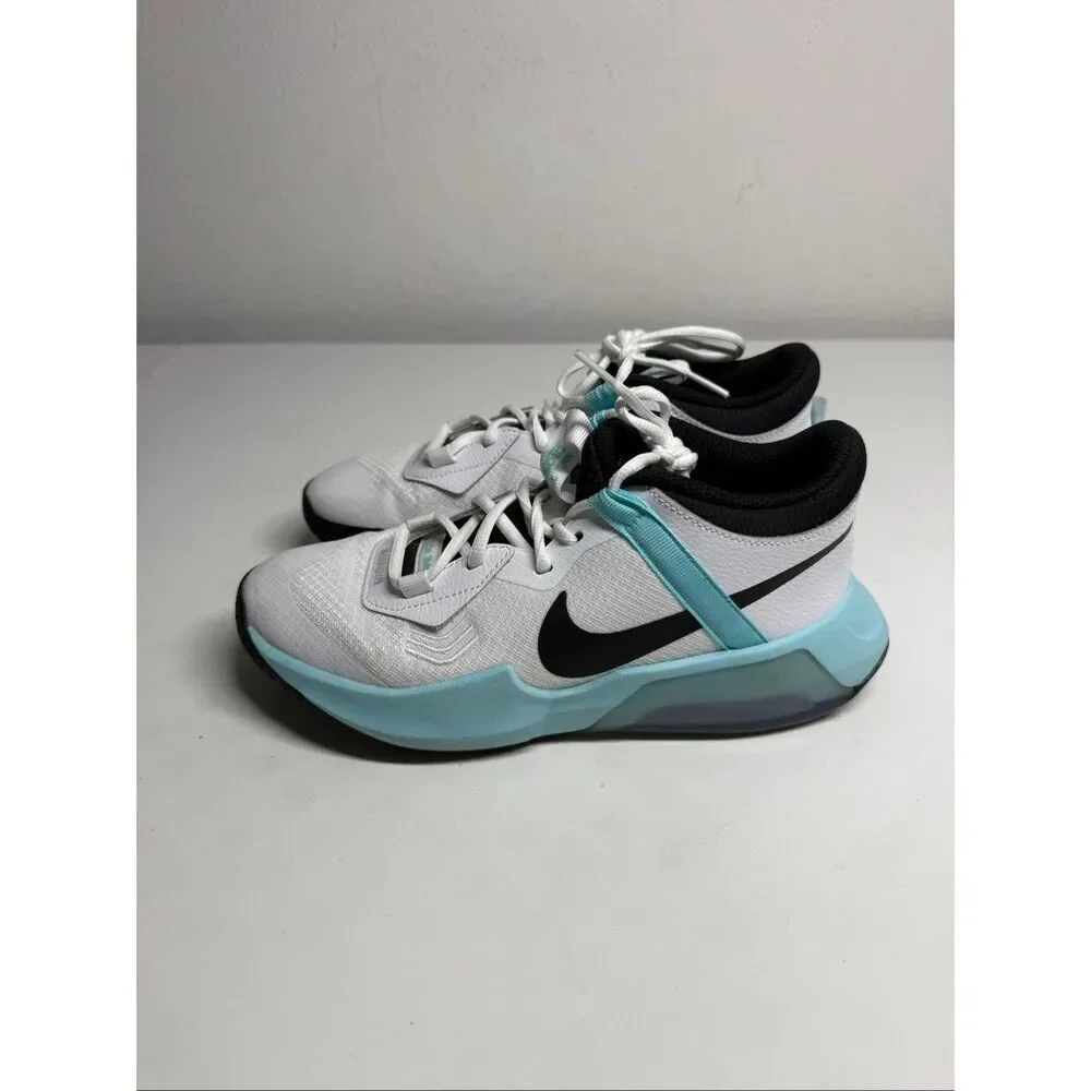 Nike Size 6 Youth Air Zoom Crossover Gs DC5216101 White/Blue Women’s Sz 7,5